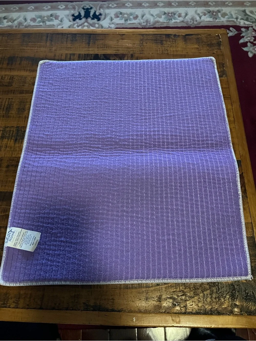 Purple Dish Mat - Soft Polyester